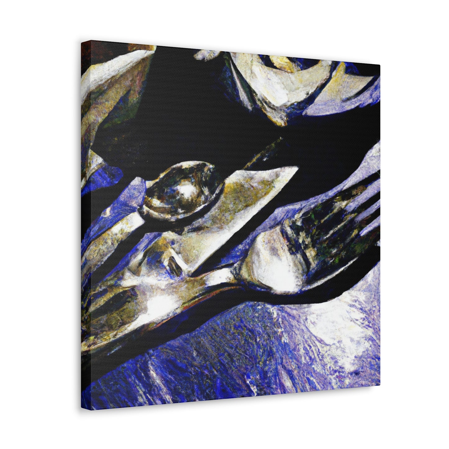 Silverware Impressionism. - Canvas