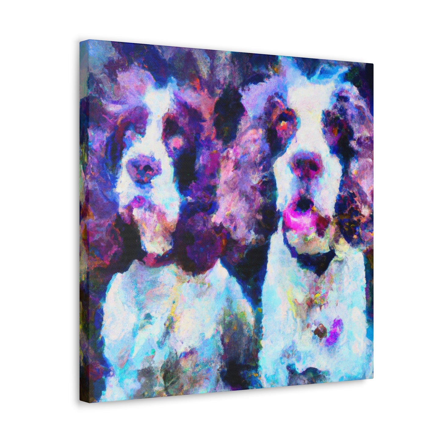 "Spaniel in a Landscape" - Canvas