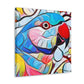 Lovebirds in Harmony - Canvas