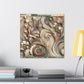 Whispers of Flowing Elegance - Canvas