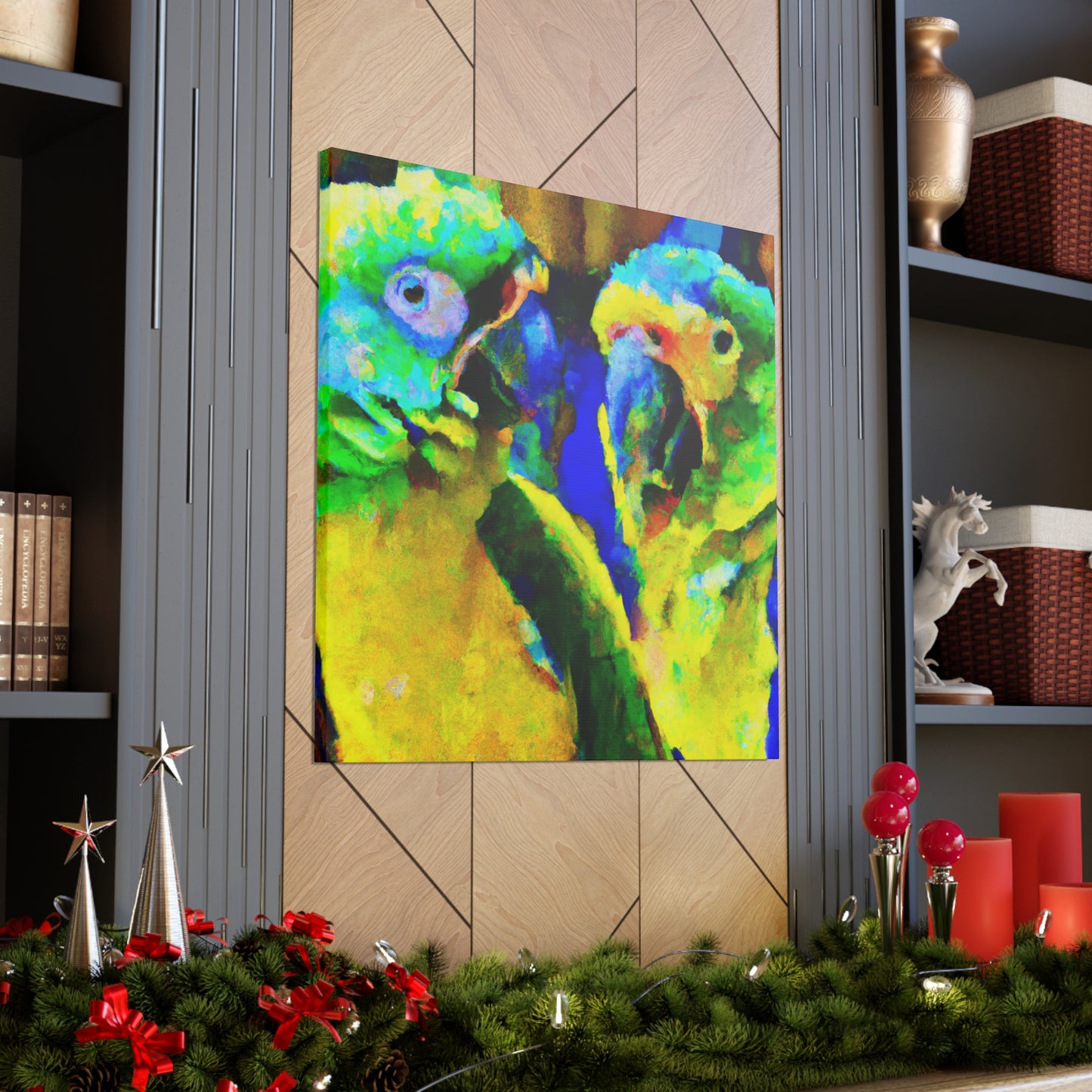 Amazon Parrot Impression - Canvas