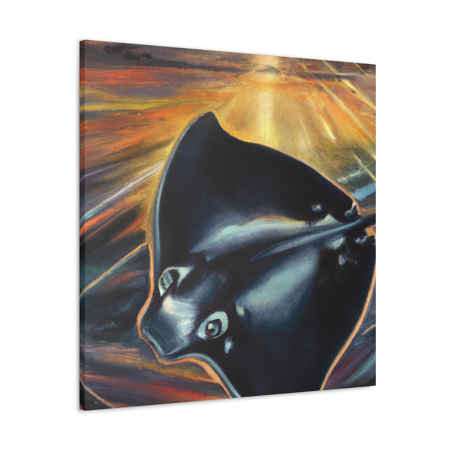 Stingray Art Deco Dream - Canvas