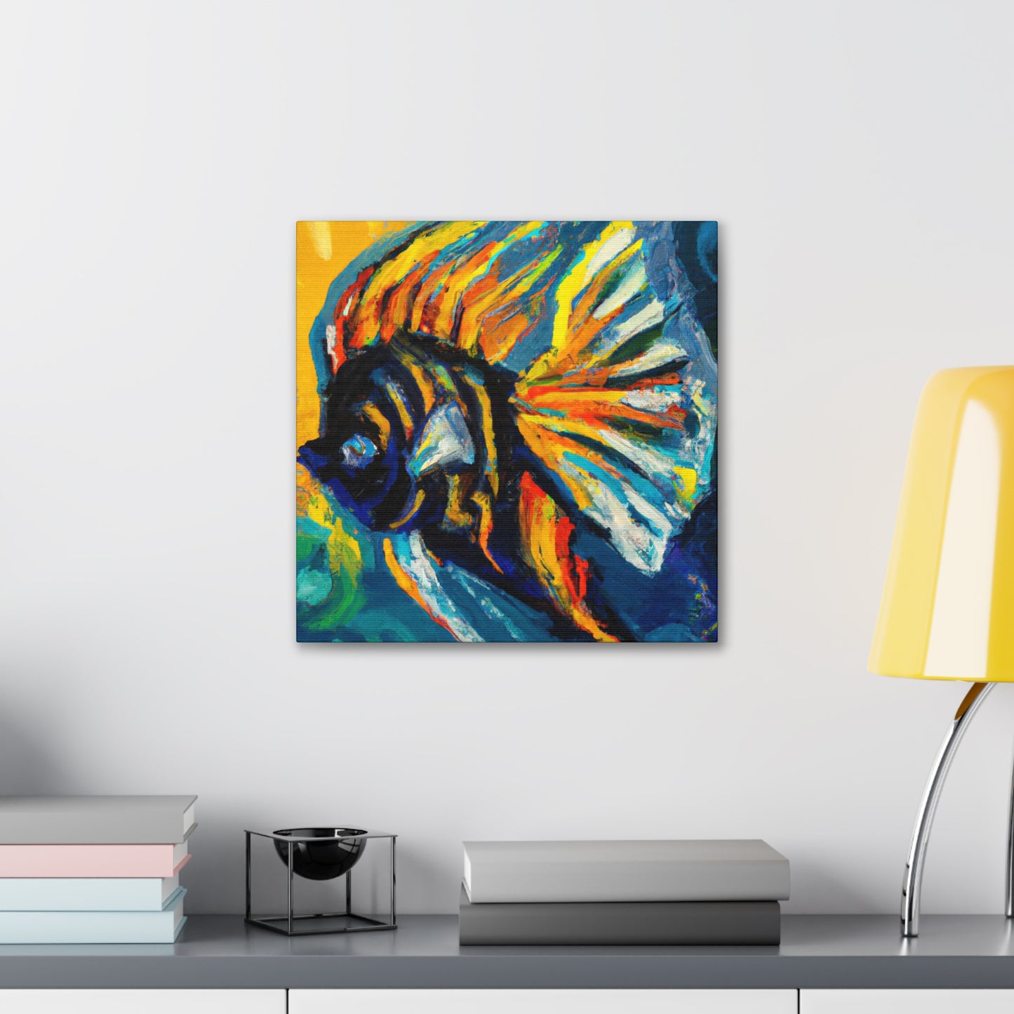 Angelfish of Impressionism - Canvas