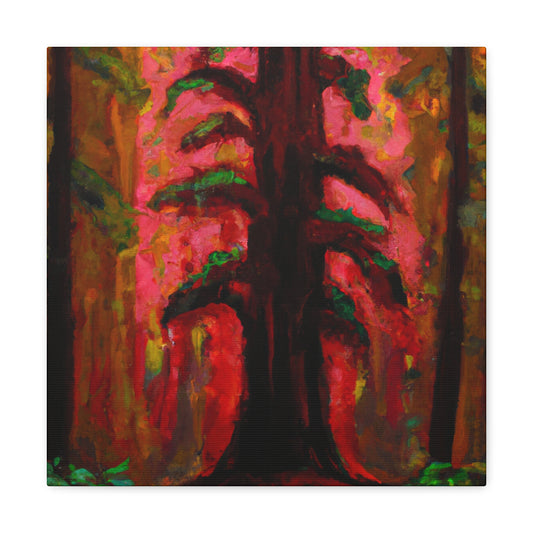 Redwood in Expressionism - Canvas