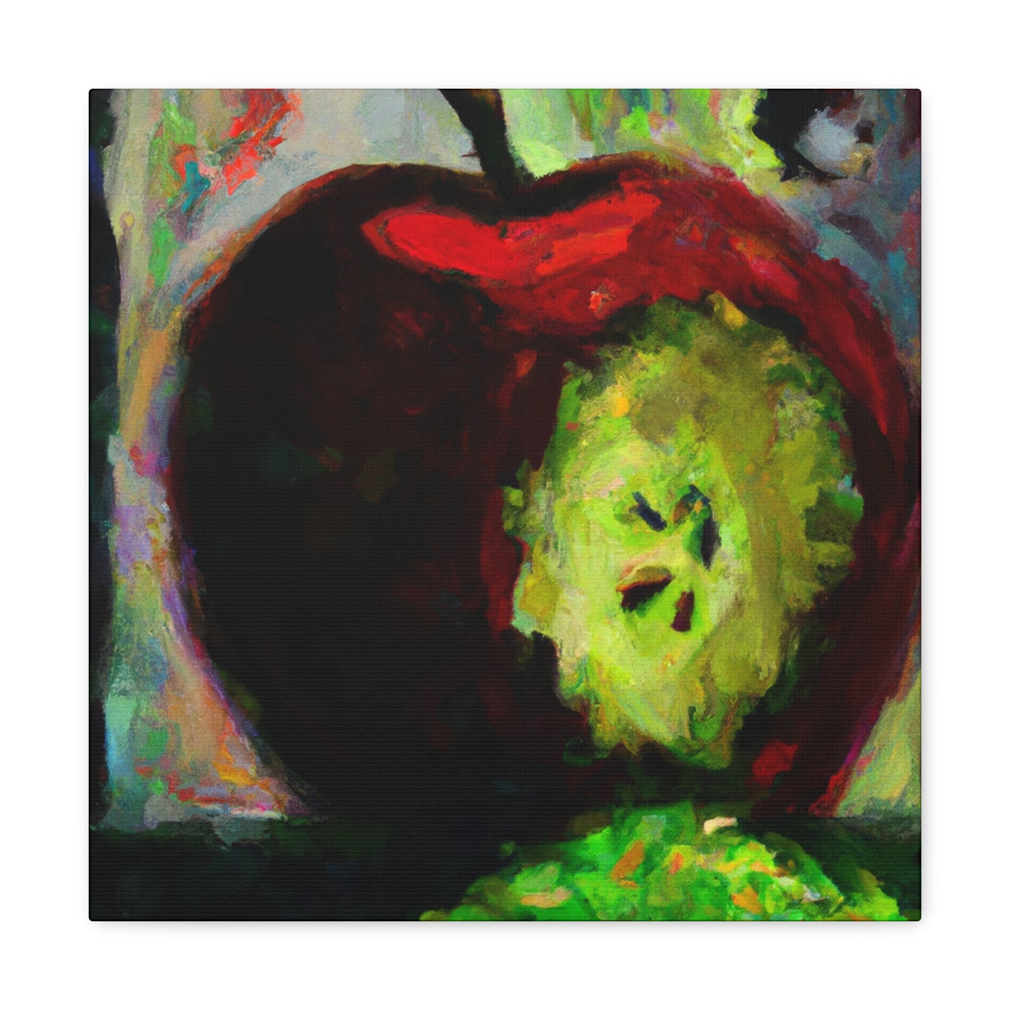 "Apple of Abstraction" - Canvas