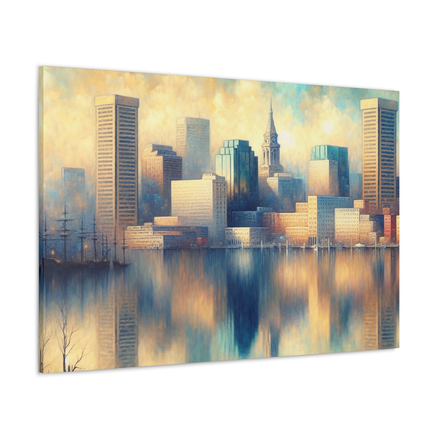 "Harbor City Symphony" - Canvas