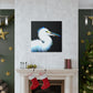 Snowy Egret Memory. - Canvas