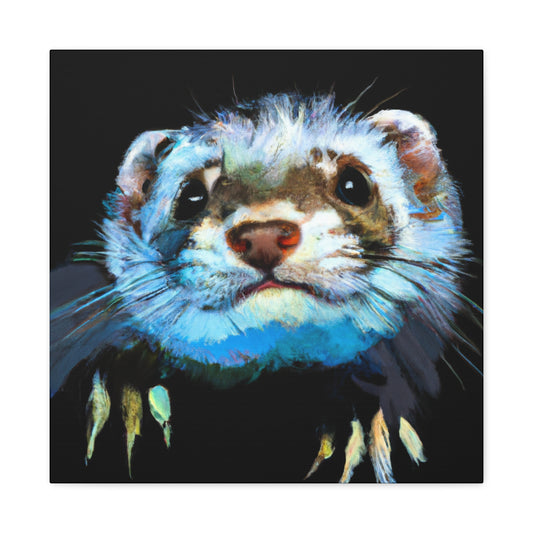 Ferret in Flux - Canvas