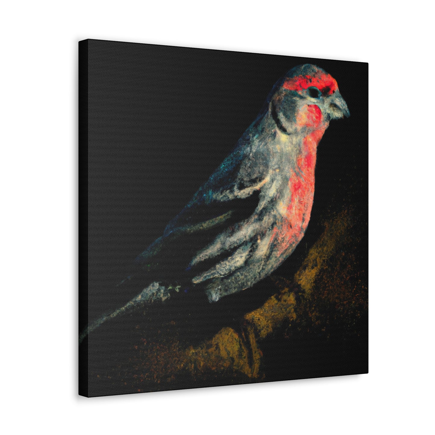 Life of a Finch - Canvas