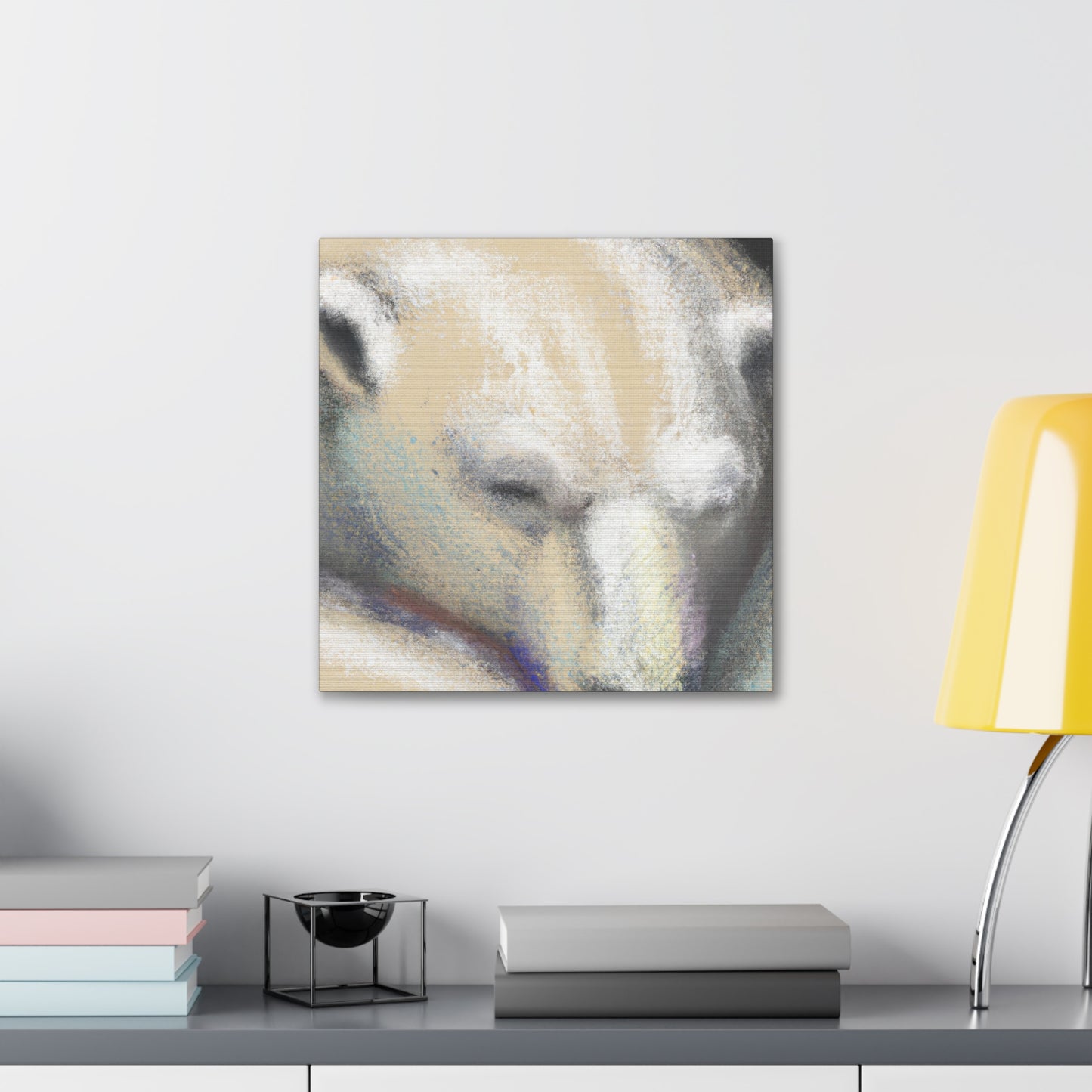 "Polar Bear Impressionism" - Canvas