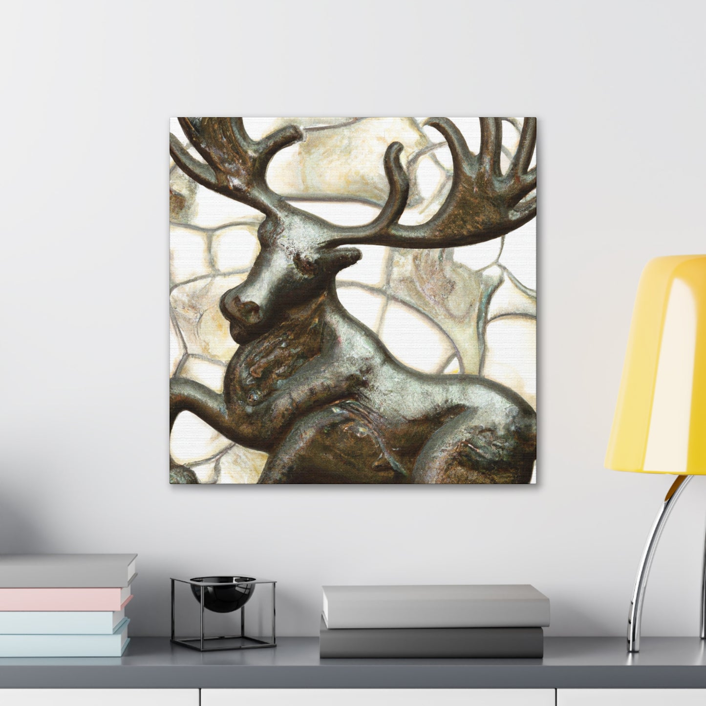 Reindeer Winding Paths - Canvas