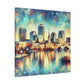 "Vibrant Orlando Tales" - Canvas