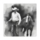 "Riding the Bull Rodeo" - Canvas