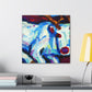 Fauve Reindeer Dance - Canvas