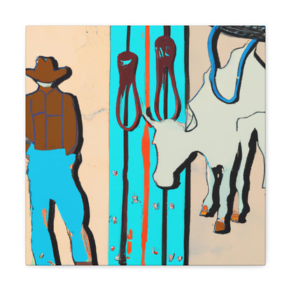 Hitching Post Majesty - Canvas