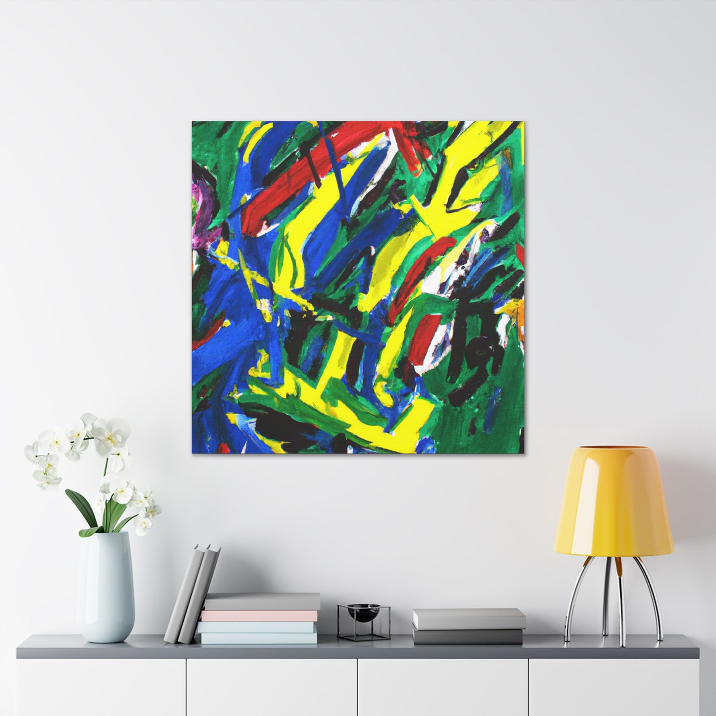 "Turbulent Emotional Swirls" - Canvas