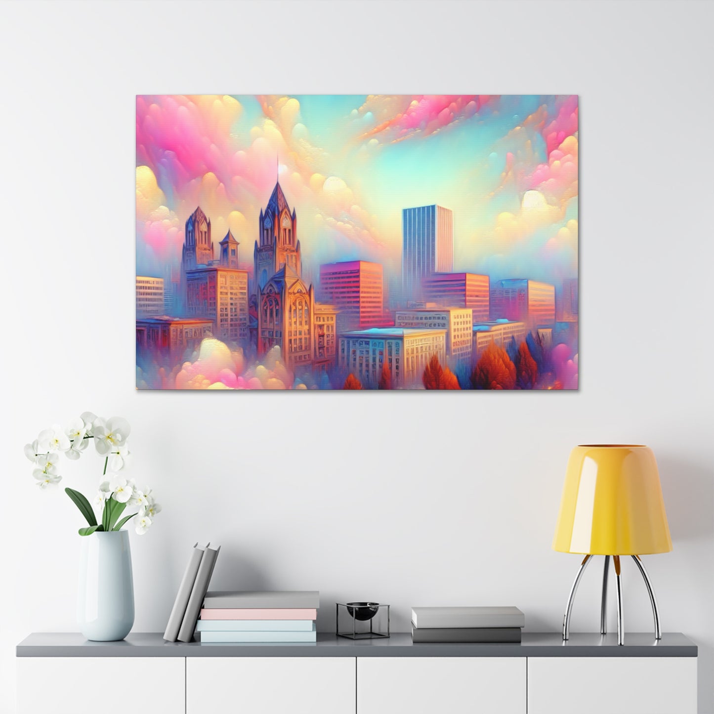 Dreams of Rose City - Canvas