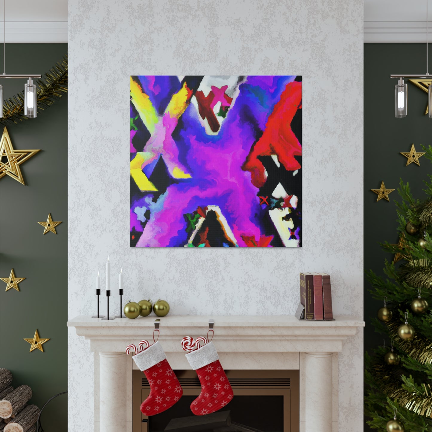 "X's Abstract Utopia" - Canvas