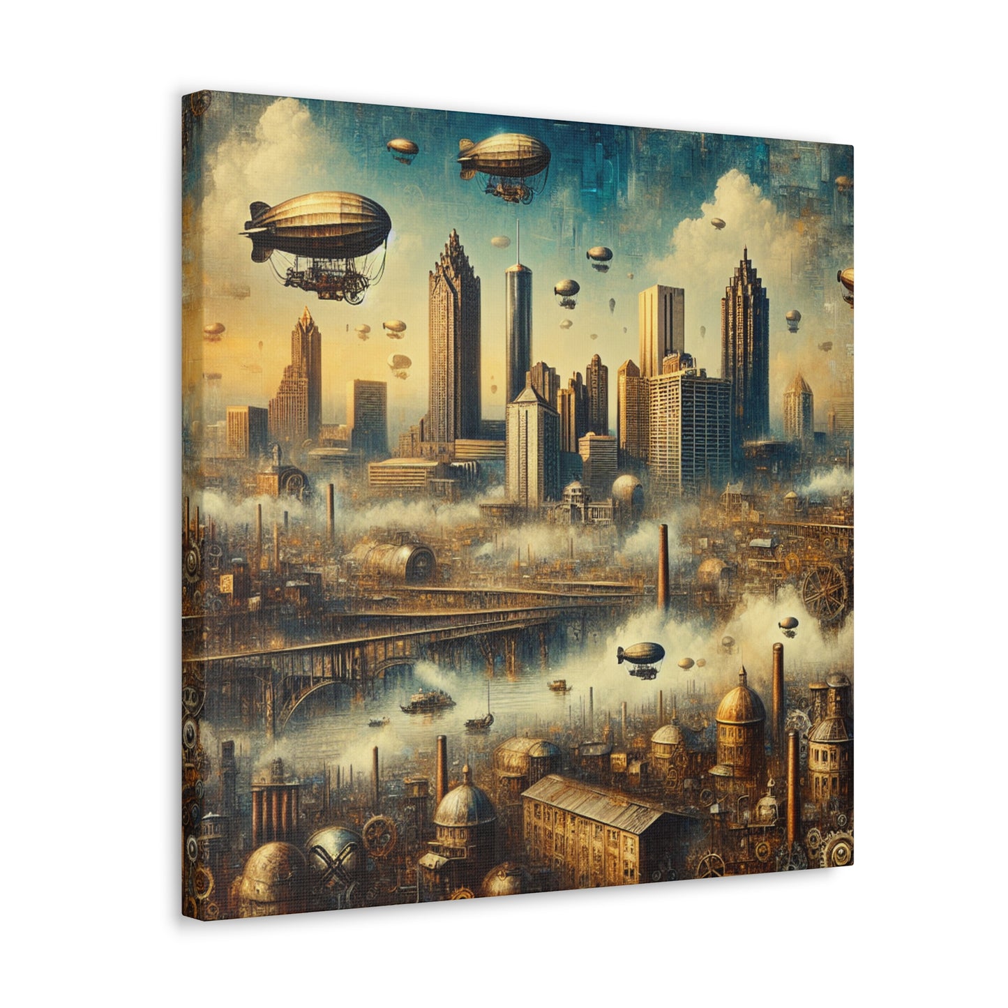 "Steam City Southern Charm" - Canvas