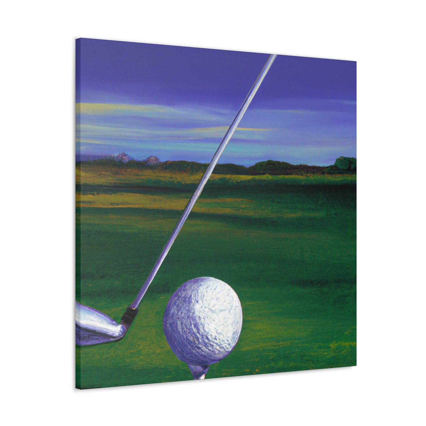 Golfing in Sunshine - Canvas