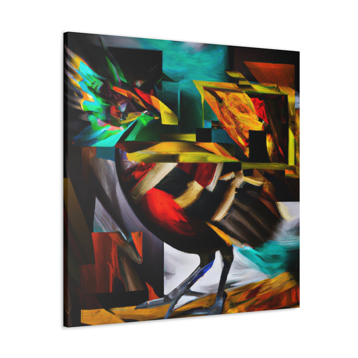 Golden Pheasant Dreaming - Canvas