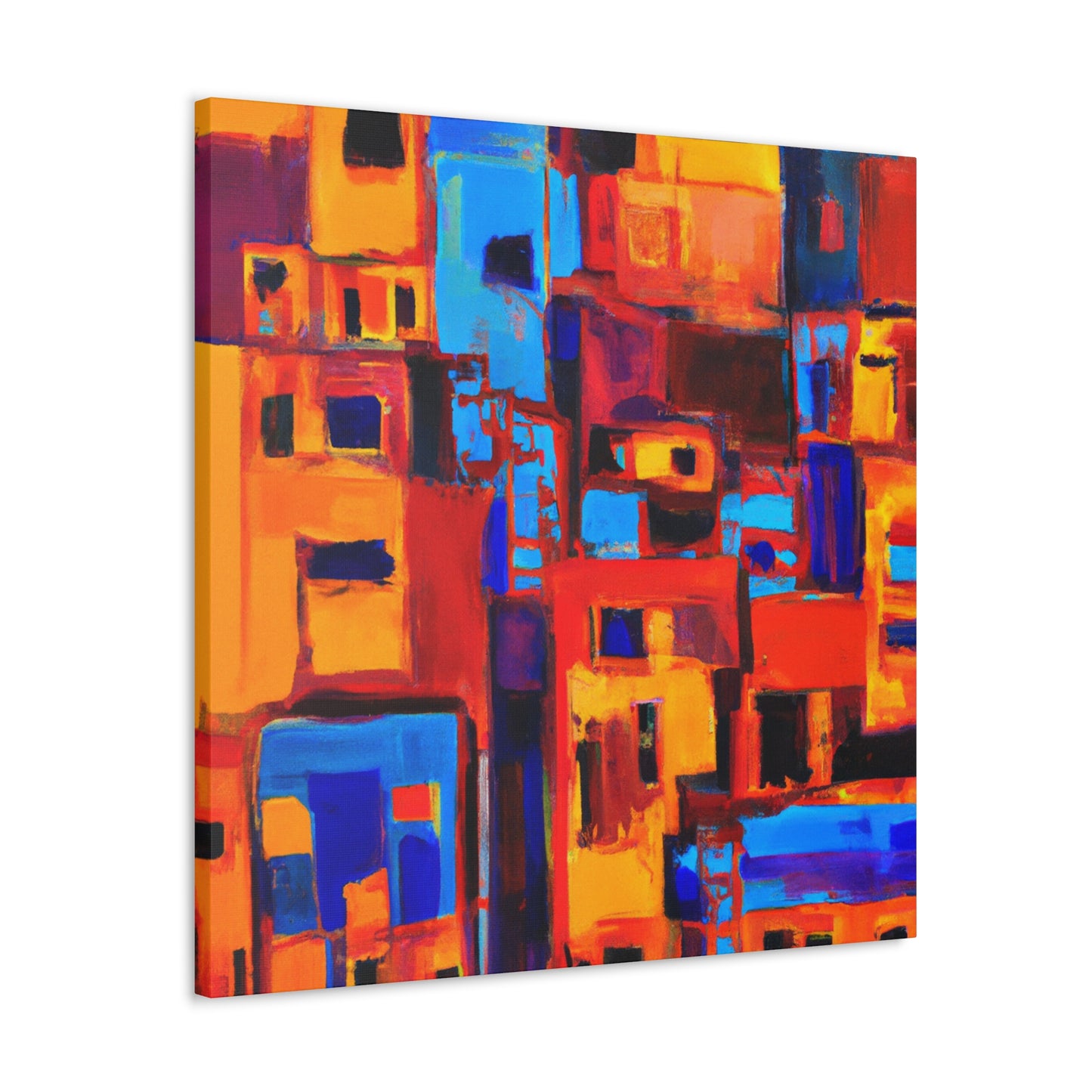 "Worldly Abstracted Form" - Canvas