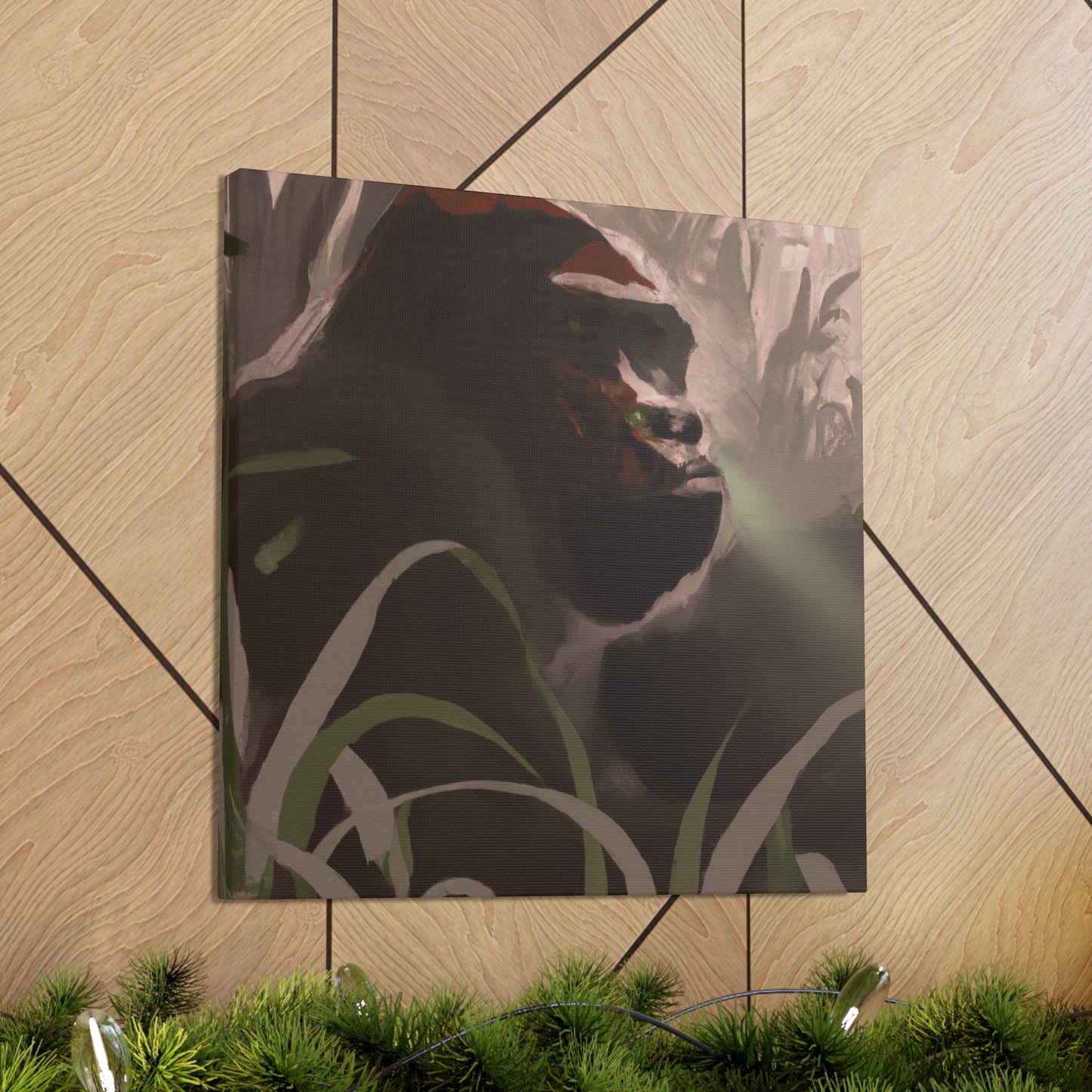 Gorilla in Deco Style - Canvas