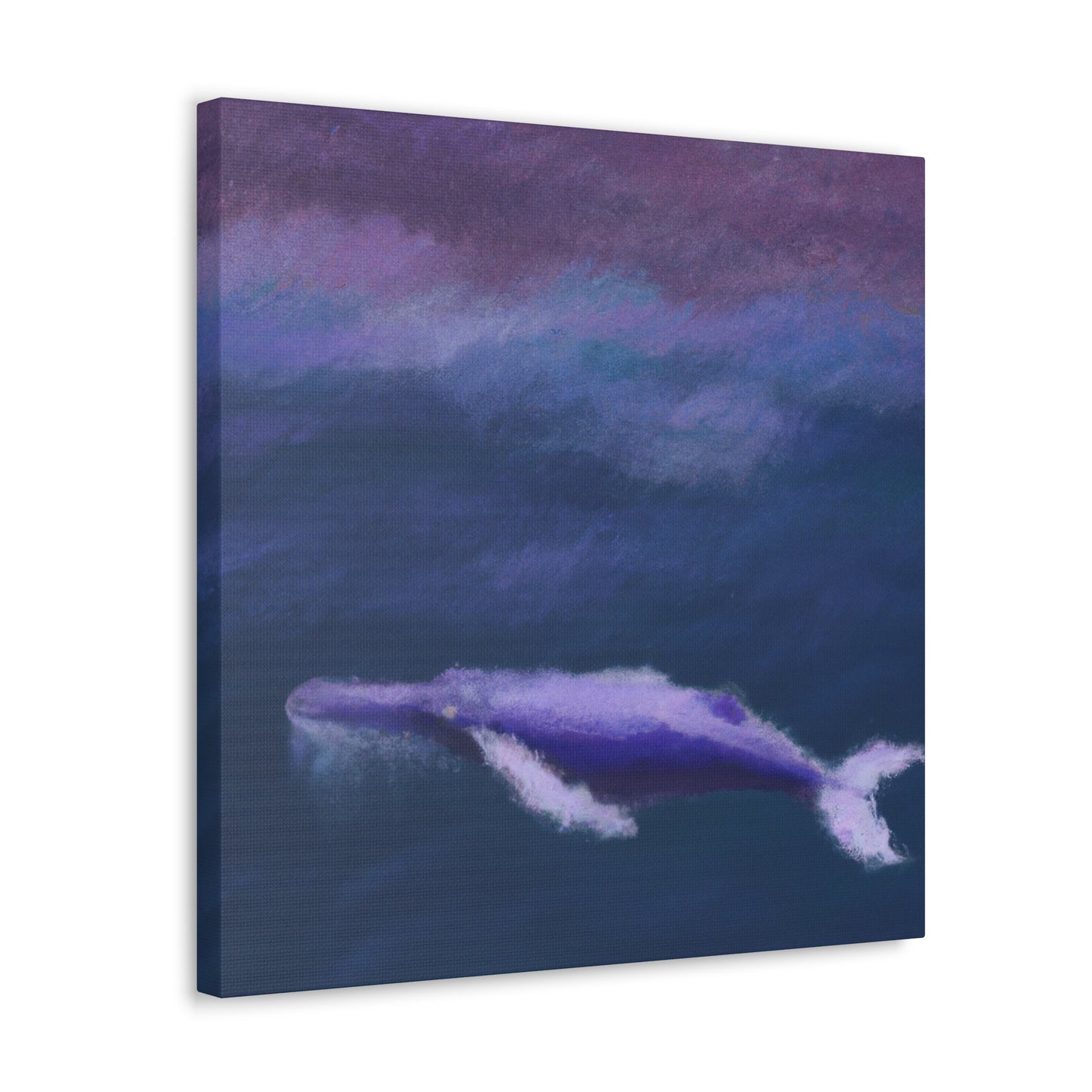 "Whale Amongst Reflections" - Canvas