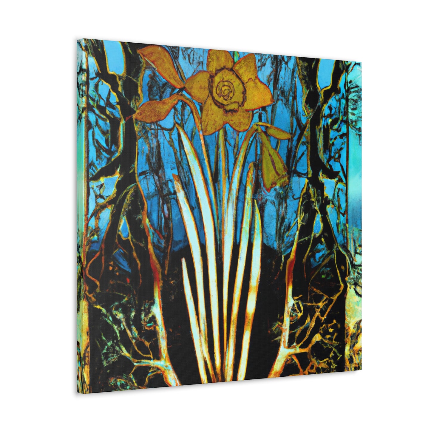 "Daffodils in Bloom" - Canvas