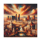 Gilded City Oasis Desire - Canvas