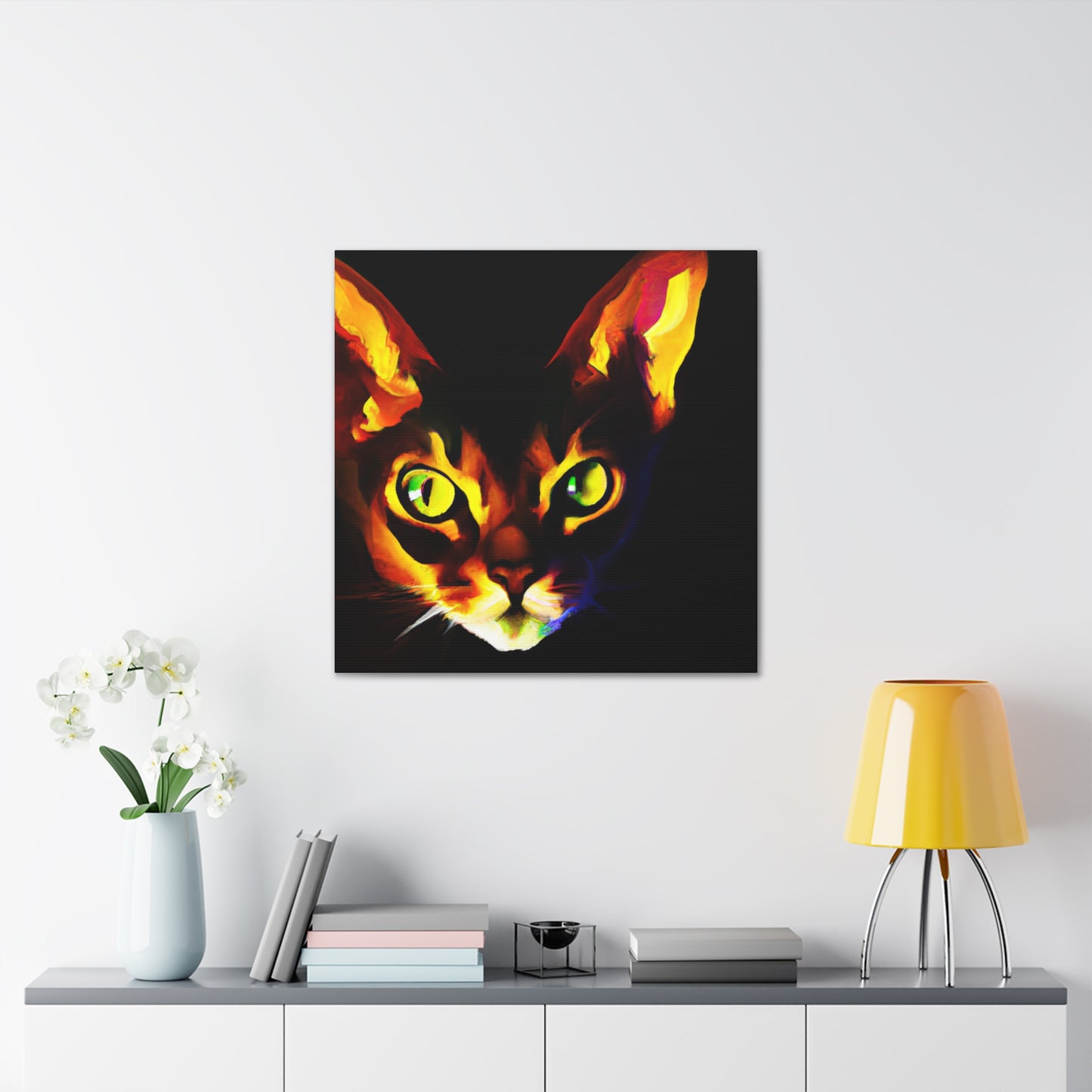 Abyssinian Clarity Beauty - Canvas