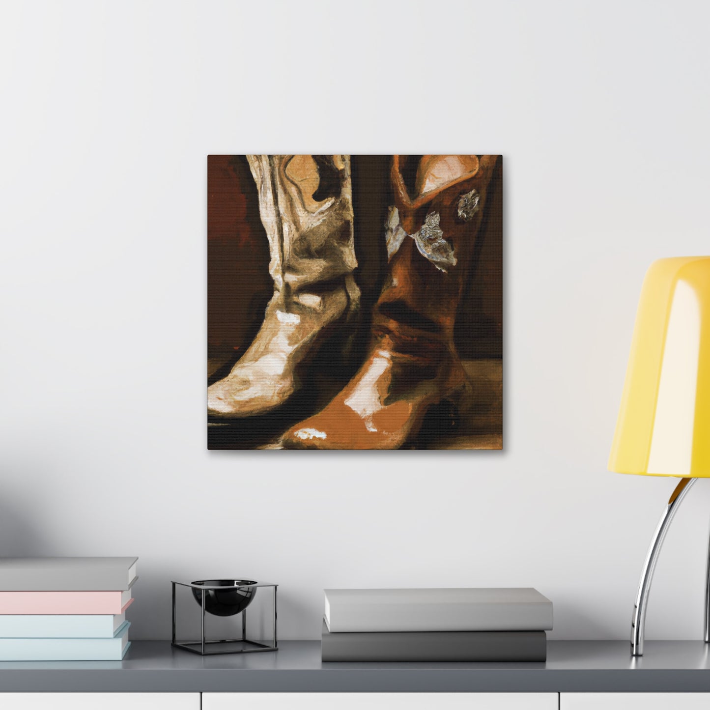 "Fading Footwear Memories" - Canvas