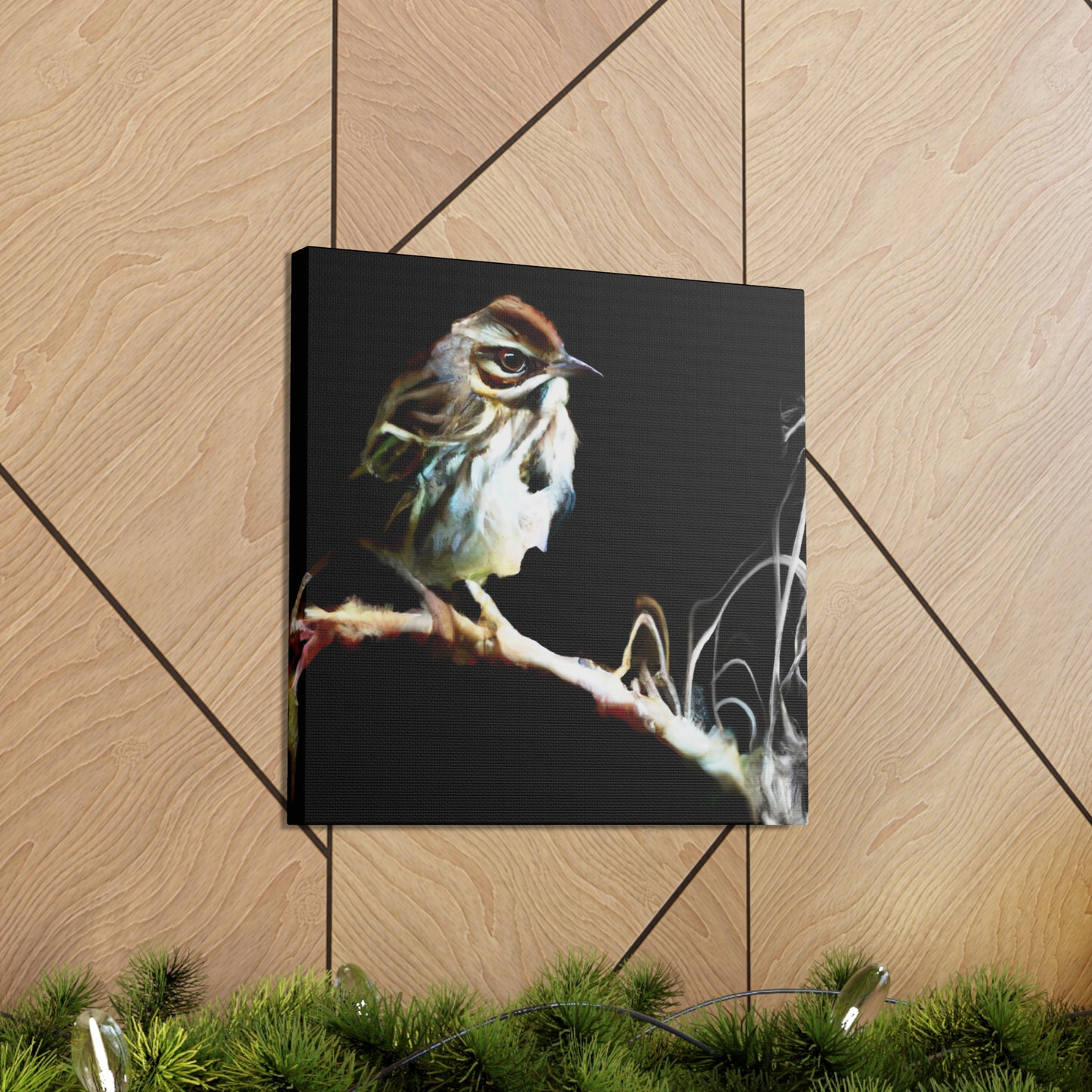 "Song Sparrow Serenade" - Canvas