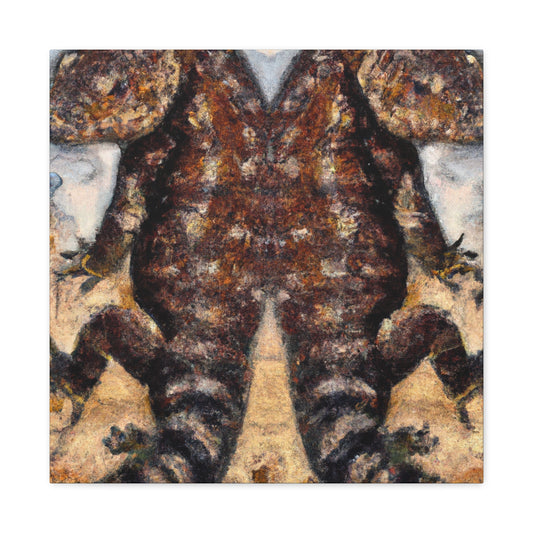 "Gila Monster in Impressionism" - Canvas