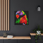 "Rainbow Lorikeet Revelry" - Canvas