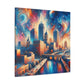 "Urban Impression: Monumental Serenity" - Canvas