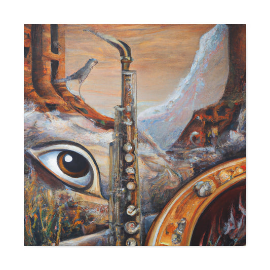 Flute of Abstraction - Canvas