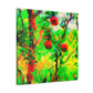 "Apple Tree Oasis" - Canvas