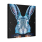 Jackrabbit in Digital Art - Canvas