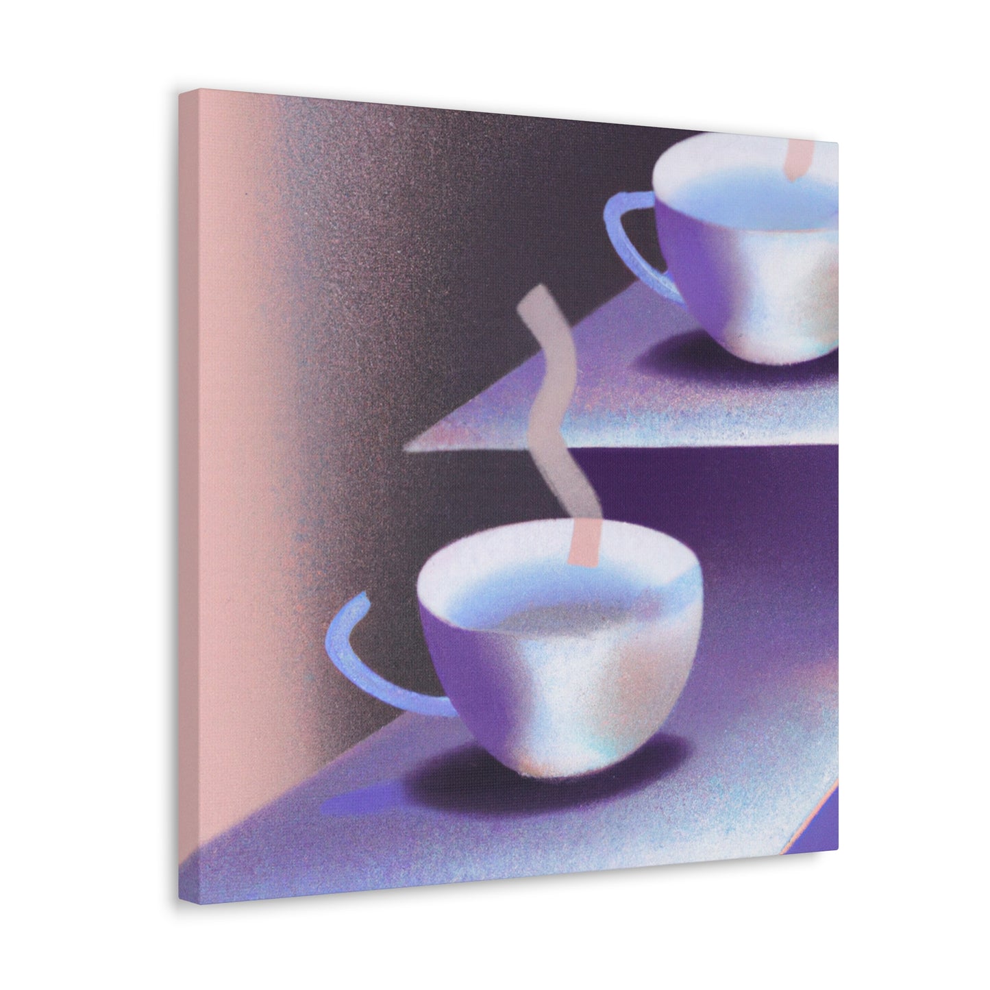 "Tea Cup Tranquility" - Canvas