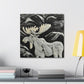 "Moose in Monochrome" - Canvas