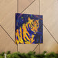 Tiger's Abstract Roar - Canvas