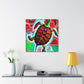 "Red Turtle Surrealism" - Canvas