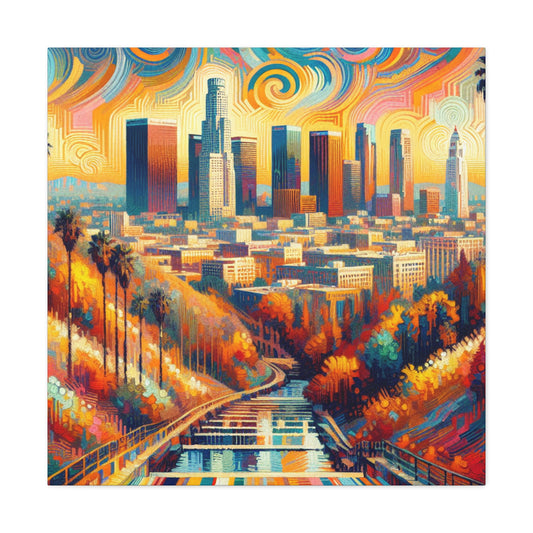 Blazing L.A. Sunshine - Canvas