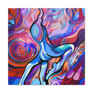 Yoga Expressionism Bliss - Canvas