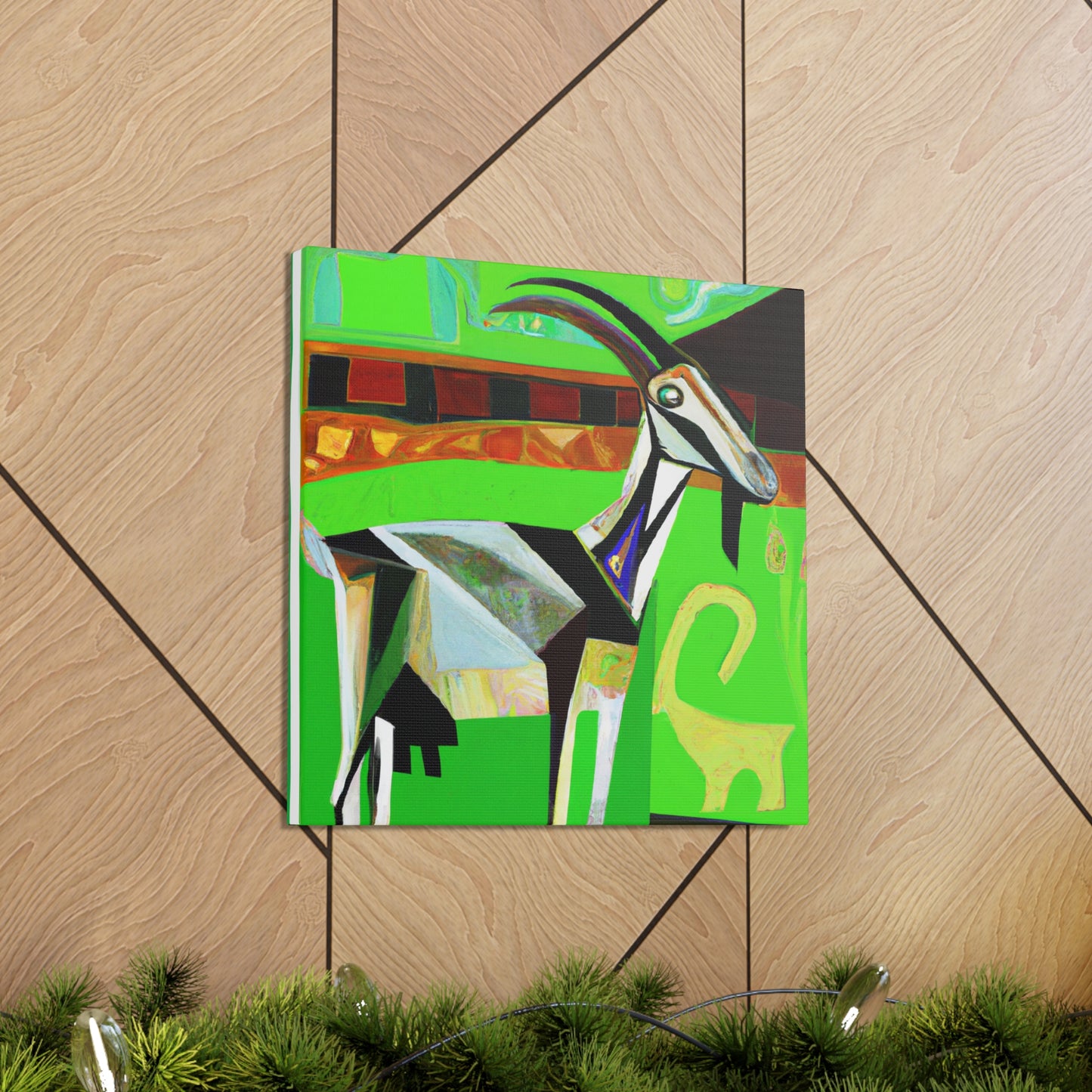 Goat of Art Deco - Canvas