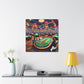 "Glittering Game Floor" - Canvas