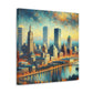 "Serene Streets of Milwaukee" - Canvas