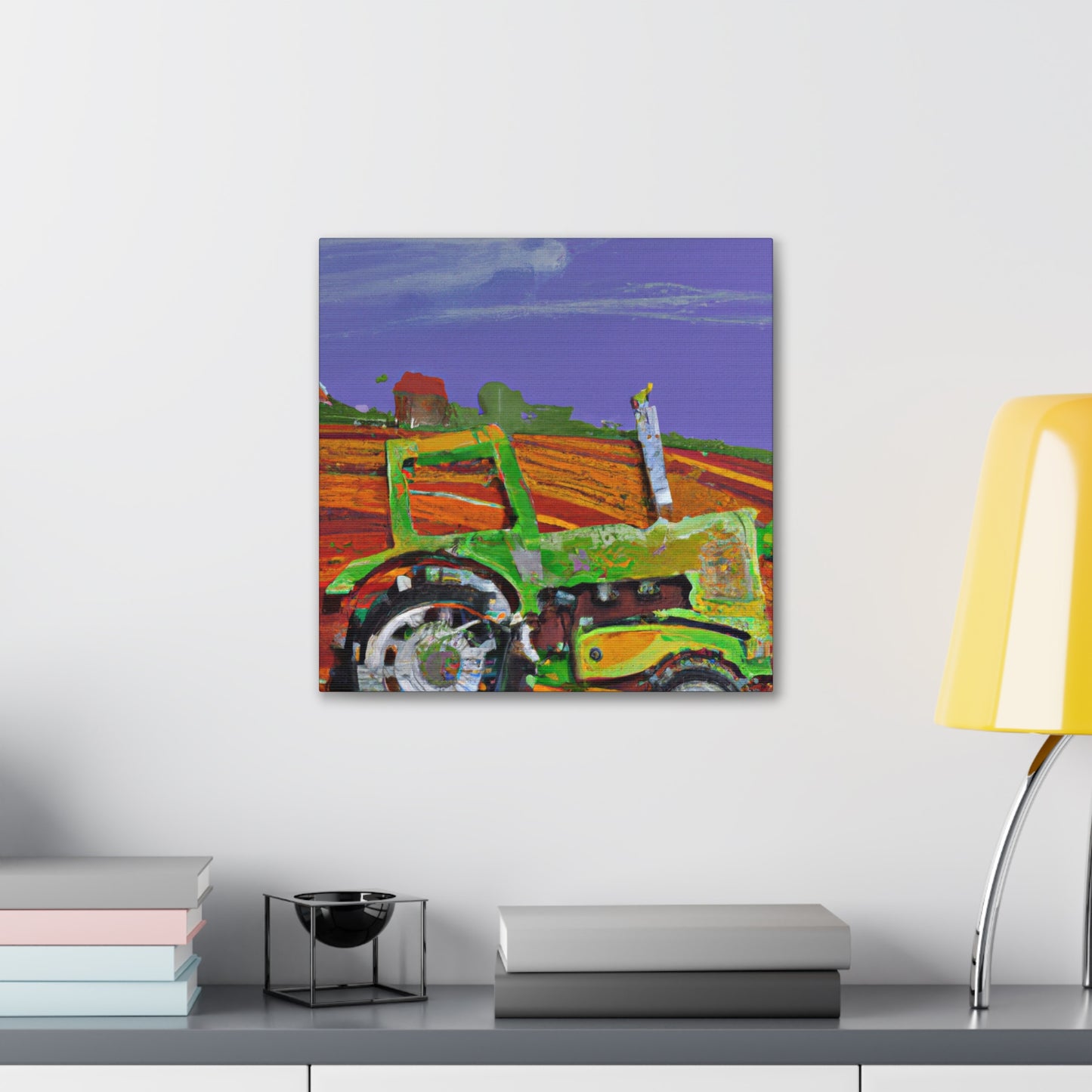 Tractor in the Heavens - Canvas