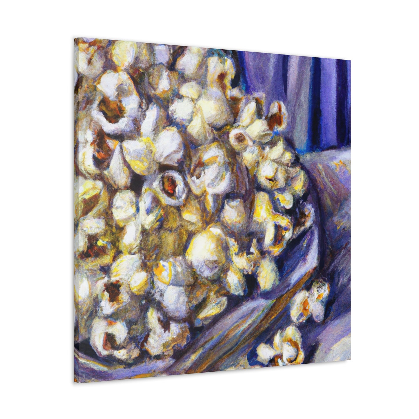 "Popcorn Delight Hyperrealism" - Canvas